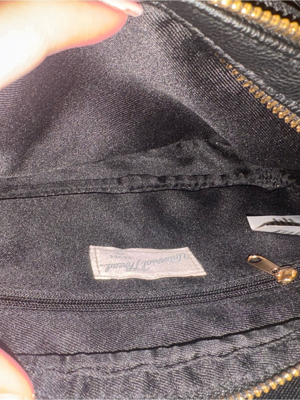 Leopard Print Crossbody Black Trim - Picture 5 of 8